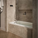 KOHLER K-1947-L Archer 60" x 30" alcove whirlpool bath, left drain, biscuit - view 3