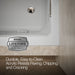 KOHLER K-1947-R Archer 60" x 30" alcove whirlpool bath, right drain, ice grey - view 4