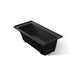 KOHLER K-1947-RH Archer 60" x 30" alcove heated whirlpool bath, right drain, black black