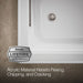 KOHLER K-1948 Archer 66" x 32" drop-in bath, white - view 3