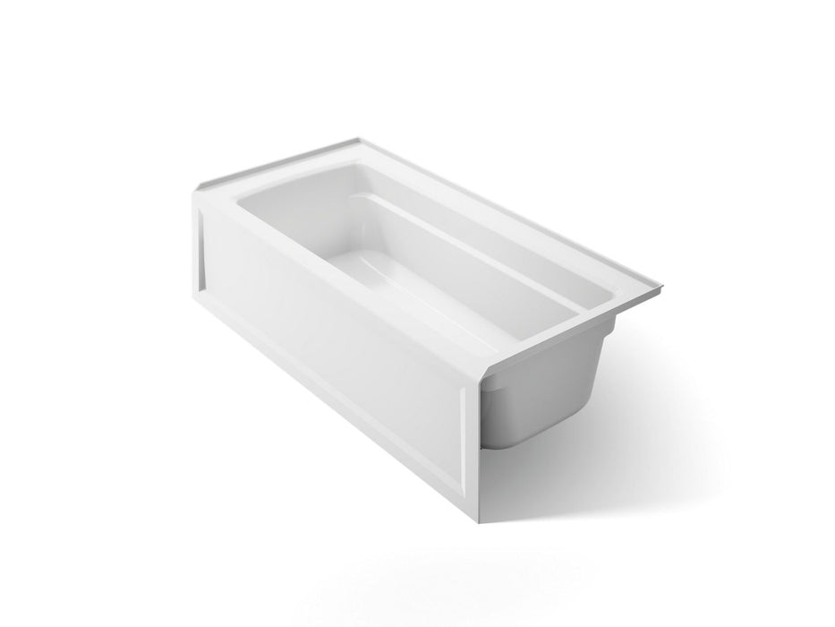 KOHLER K-1948-RA Archer 66" x 32" alcove bath, right drain, white