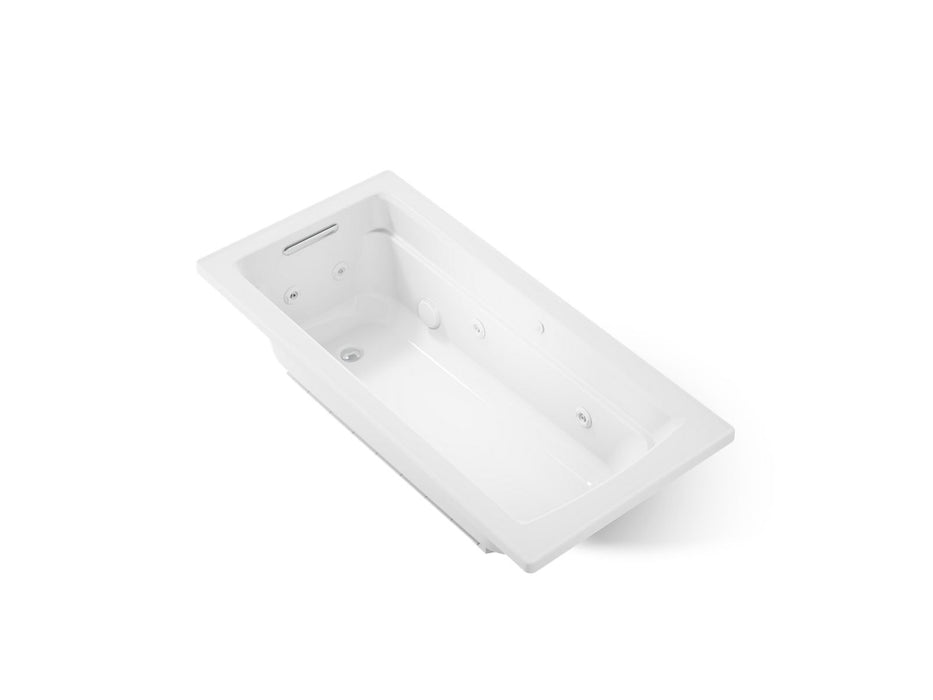 KOHLER K-1949 Archer 66" x 32" drop-in whirlpool, white