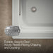 KOHLER K-1949-GHW Archer 66" x 32" drop-in Heated BubbleMassage air bath with Bask heated surface, ice grey - view 5