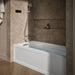 KOHLER K-1949-HLA Archer 66" x 32" alcove heated whirlpool, left hand, white - view 5