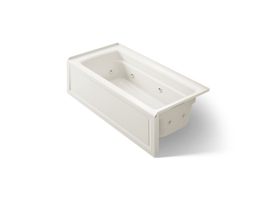 KOHLER K-1949-HRA Archer 66" x 32" alcove heated whirlpool, right drain