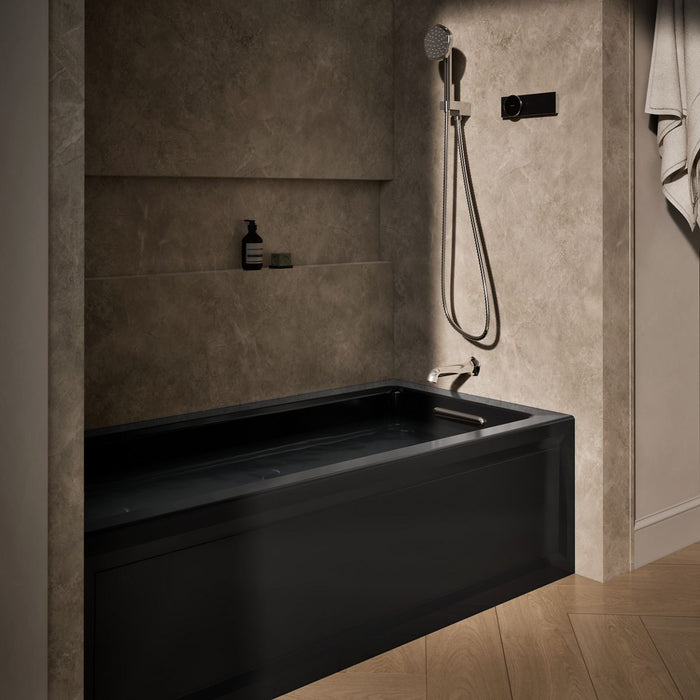 KOHLER K-1949-HRA Archer 66" x 32" alcove heated whirlpool, right drain