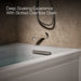 KOHLER K-1949-RA Archer 66" x 32" alcove whirlpool, right drain, ice grey - view 3