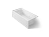 KOHLER K-1949-RA Archer 66" x 32" alcove whirlpool, right drain, white