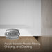 KOHLER K-1956-LA Underscore 60" x 30" alcove bath, left drain, white - view 3