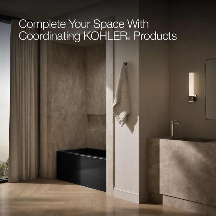 KOHLER K-1956-RA Underscore 60" x 30" alcove bath right drain