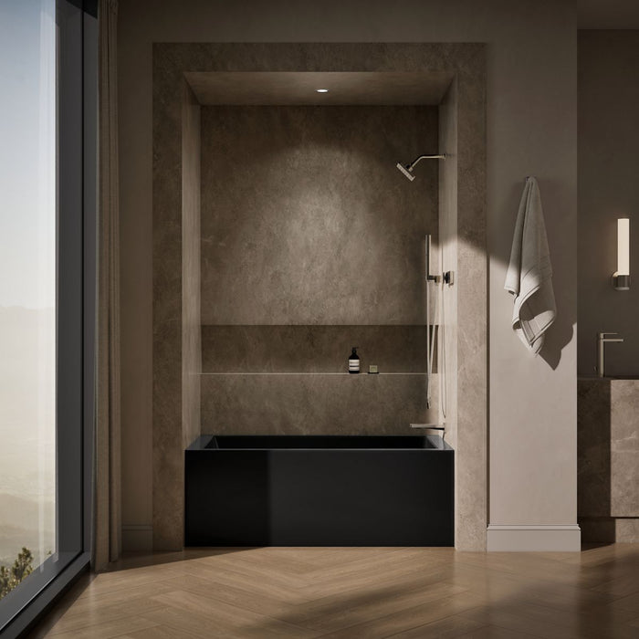 KOHLER K-1956-RA Underscore 60" x 30" alcove bath right drain