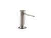 KOHLER K-1995 Contemporary design soap/lotion dispenser, vibrant brushed nickel