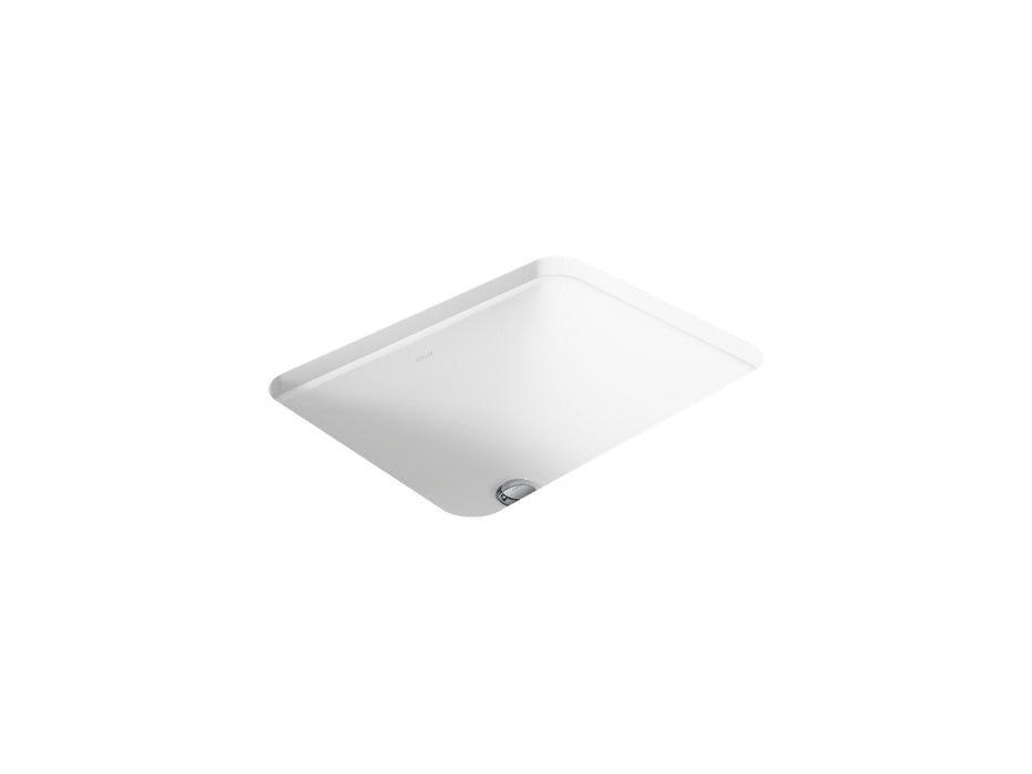 KOHLER K-20000 Caxton 20-1/2" rectangular undermount bathroom sink
