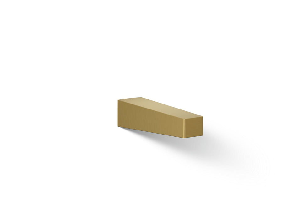 KOHLER K-20004 Honesty Wall-mount bath spout, vibrant brushed moderne brass