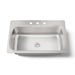 KOHLER K-20060-3 Verse 33" top-mount single-bowl kitchen sink, stainless steel - view 5