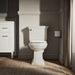 KOHLER K-20111 Brevia Quiet-Close round-front toilet seat, biscuit - view 4