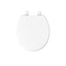 KOHLER K-20111 Brevia Quiet-Close round-front toilet seat, white - view 2