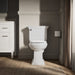 KOHLER K-20111 Brevia Quiet-Close round-front toilet seat, white - view 4