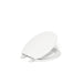 KOHLER K-20111 Brevia Quiet-Close round-front toilet seat, white - view 5