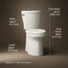 3/4 view of product with dimensions