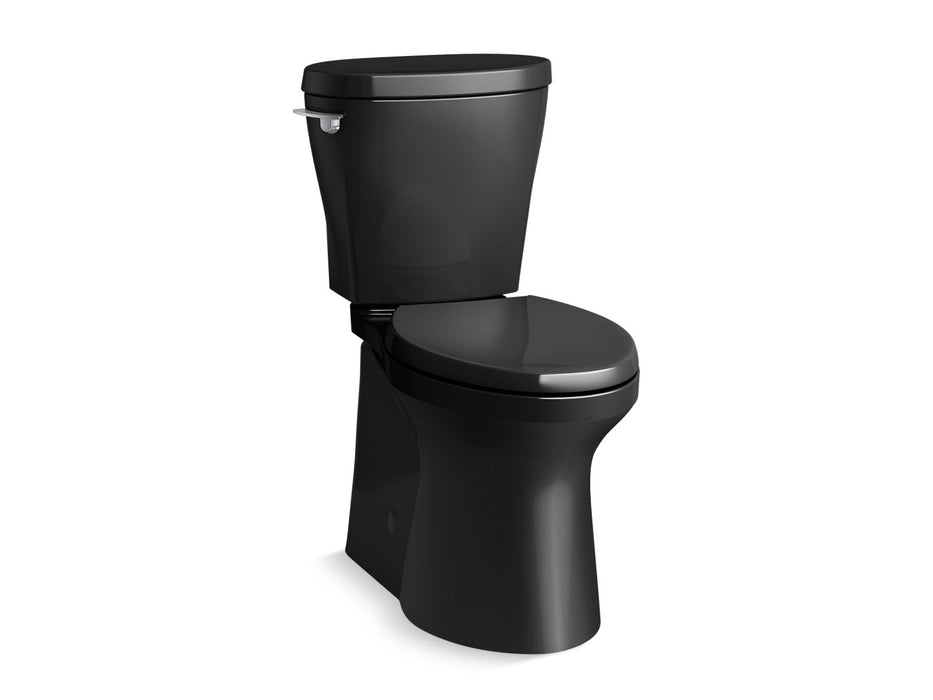 KOHLER K-20198 Betello ContinuousClean XT two-piece elongated toilet with skirted trapway, 1.28 gpf