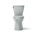 KOHLER K-20198 Betello ContinuousClean XT Two-piece Elongated Toilet with Skirted Trapway, 1.28 GPF, Ice Grey - front view of