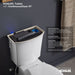 KOHLER K-20198 Betello ContinuousClean XT Two-piece Elongated Toilet with Skirted Trapway, 1.28 GPF