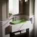 KOHLER K-20212-PFG Iron Plains 30" rectangular drop-in / undermount / vessel bathroom sink, fresh green exterior with...