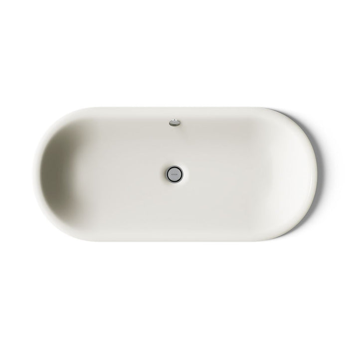 KOHLER K-20213 Iron Plains 33" oval drop-in/undermount bathroom sink
