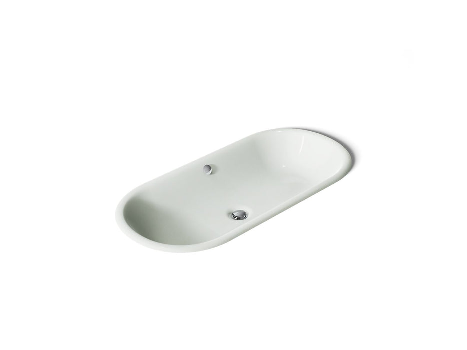KOHLER K-20213 Iron Plains 33" oval drop-in/undermount bathroom sink