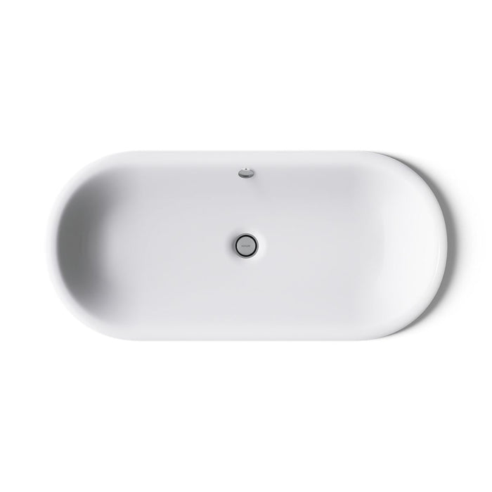 KOHLER K-20213 Iron Plains 33" oval drop-in/undermount bathroom sink