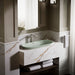 KOHLER K-20213-PAG Iron Plains 33" oval drop-in / undermount / vessel bathroom sink, aspen exterior with aspen interior -...