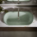 KOHLER K-20213-PAG Iron Plains 33" oval drop-in / undermount / vessel bathroom sink, aspen exterior with aspen interior -...