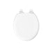 KOHLER K-20467 Stonewood Quiet-Close round-front toilet seat, white - view 2