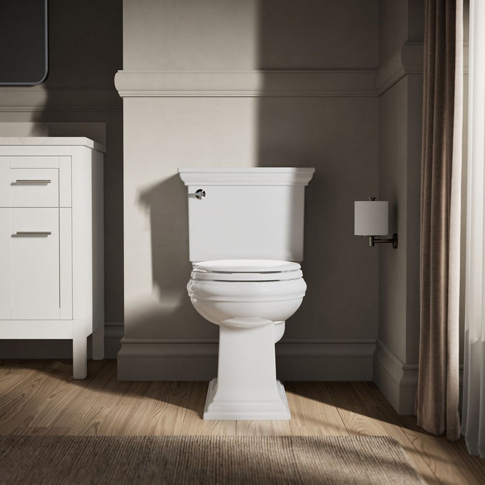 KOHLER K-20467 Stonewood Quiet-Close round-front toilet seat, white - view 5