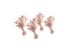 KOHLER K-204 Artifacts Ball-and-claw Feet, 150th Peachblow - 3/4 view of product