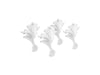 KOHLER K-204 Artifacts Ball-and-claw Feet, White - 3/4 view of product
