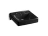 KOHLER K-2053 Soho 20" x 18" wall-mount/concealed arm carrier bathroom sink with 8" widespread faucet holes, black black