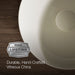 KOHLER K-20703-N Veil 16" round vessel bathroom sink or pedestal sink basin, no overflow, biscuit - view 4