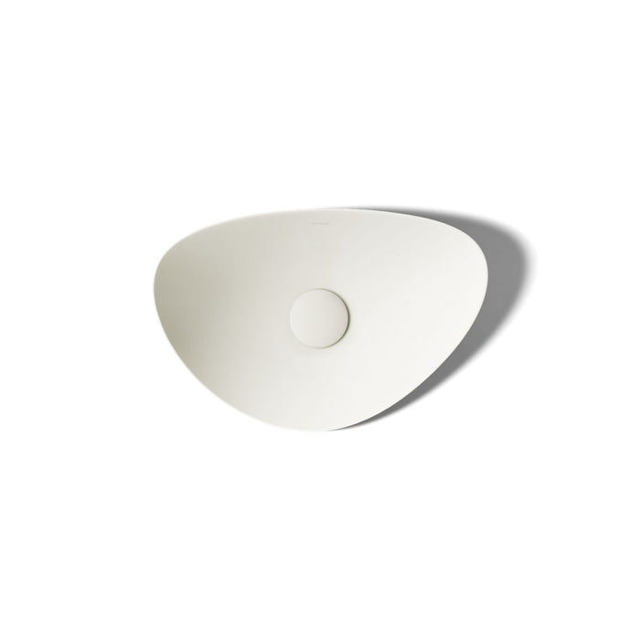 KOHLER K-20704-N Veil 21" oval vessel bathroom sink, no overflow