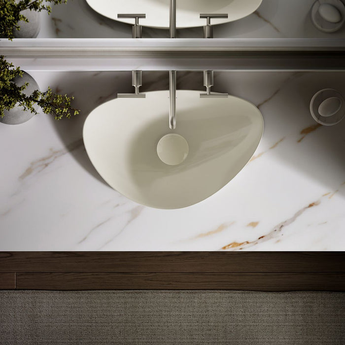 KOHLER K-20704-N Veil 21" oval vessel bathroom sink, no overflow