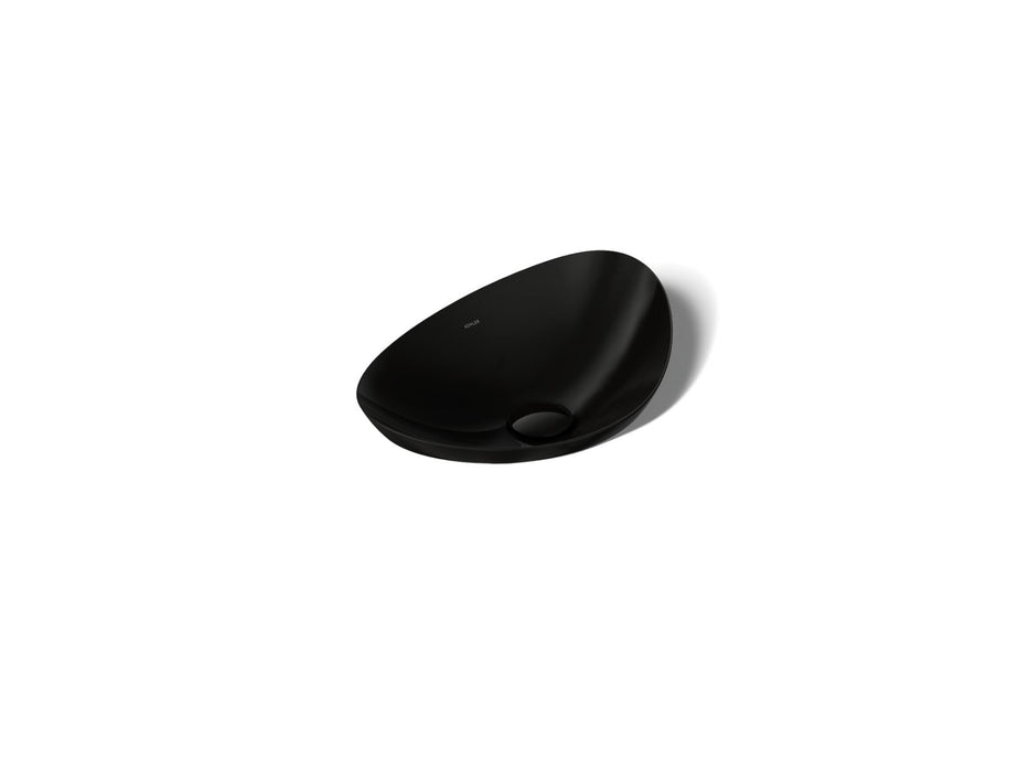 KOHLER K-20704-N Veil 21" oval vessel bathroom sink, no overflow