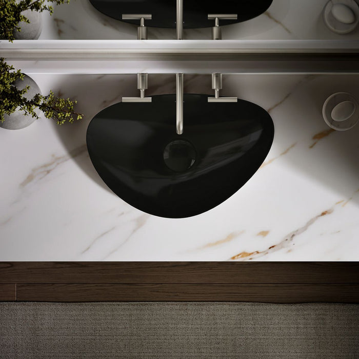 KOHLER K-20704-N Veil 21" oval vessel bathroom sink, no overflow