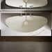 KOHLER K-20705 Veil 38-1/2" oval vessel bathroom sink, biscuit - view 5