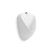 KOHLER K-20713-ETS25 Tend Contemporary Washout Urinal with Top Spud, White - 3/4 view of product