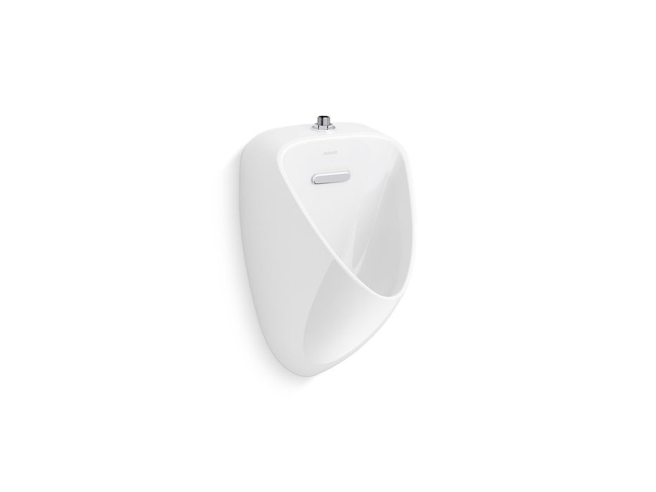 KOHLER K-20713-ET Tend Contemporary washout urinal with top spud, white