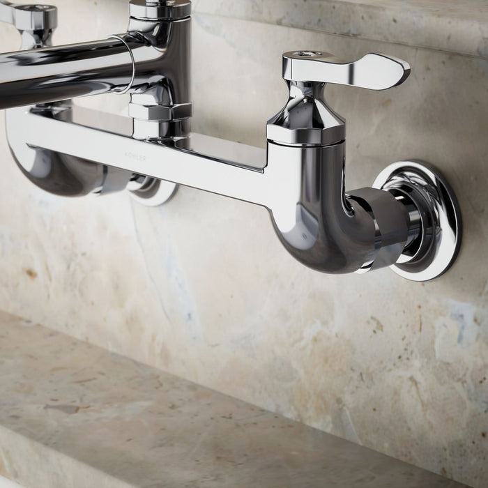 KOHLER K-20902-4 Clearwater Kitchen sink faucet, polished chrome - view 5