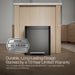 KOHLER K-20942 8-gallon stainless steel step trash can, black stainless - view 2