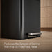 KOHLER K-20942 8-gallon stainless steel step trash can, black stainless - view 5