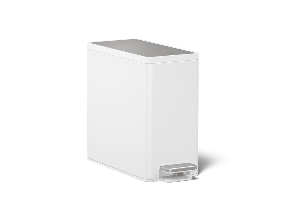 KOHLER K-20957 2.5-gallon slim step trash can